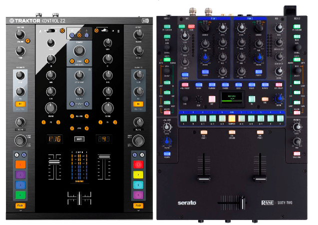 You are currently viewing Native Instruments Traktor Kontrol Z2 vs Rane Sixty-Two Performance Mixer